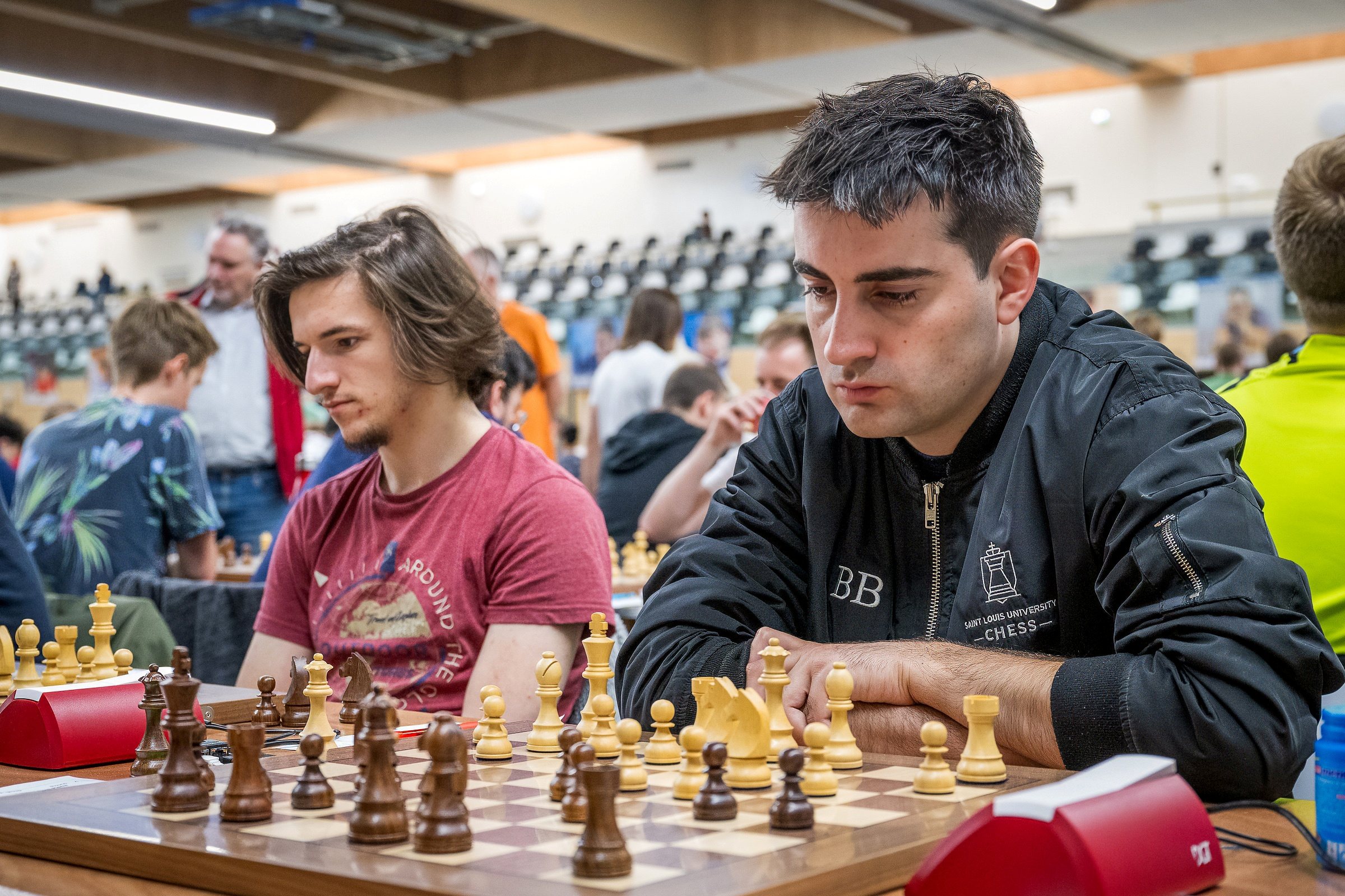 Benjamin Bok, toernooiwinnaar. (foto Frans Peeters)
